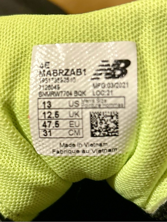 New Balance Dynasoft Breaze gentle used size 13 men’s main image 4
